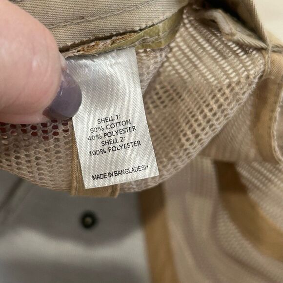 Richardson Cap Hat Unisex Snapback Tan Sewee Outpost Leather Emblem Patch Cap - Picture 7 of 10